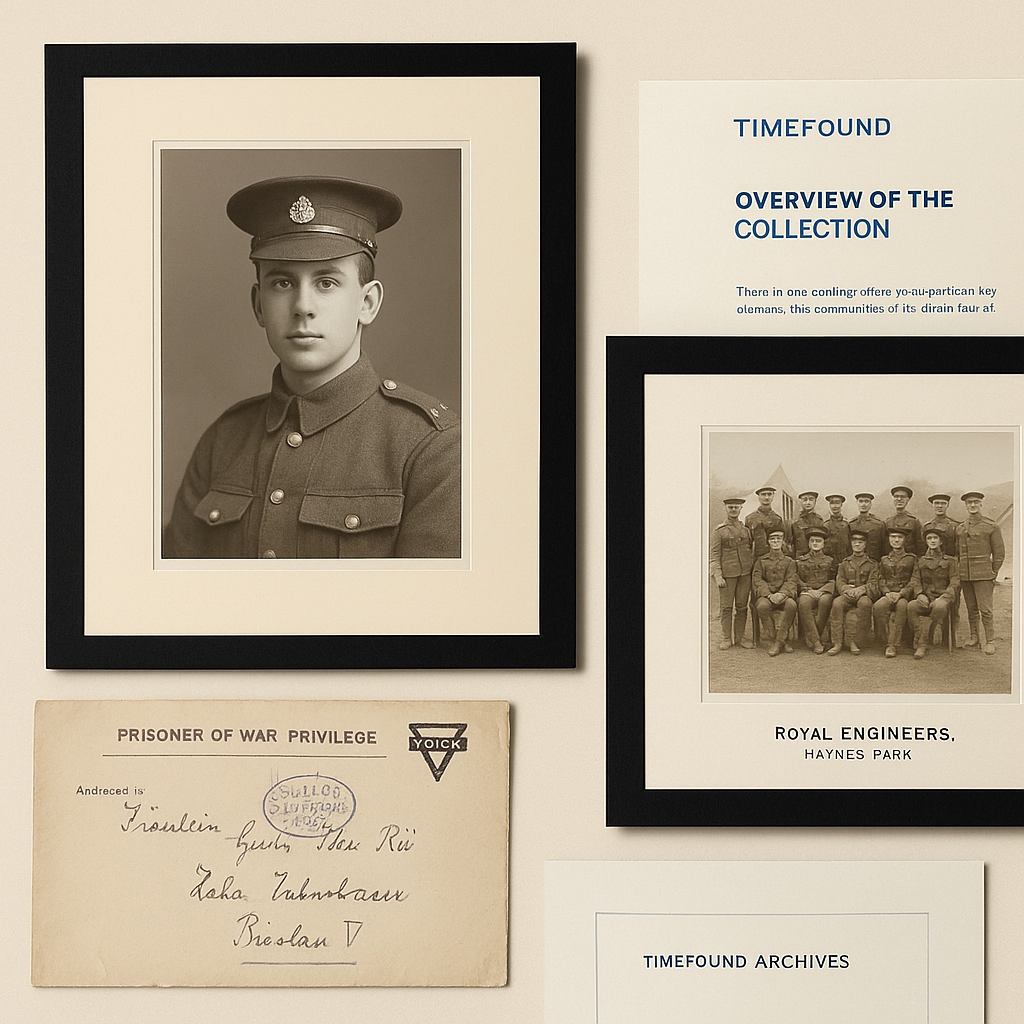 Wartime Correspondence & Photographs (1914–1918)
