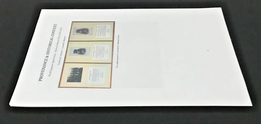 Royal Engineers Signal Service Training Photographs, Hitchin & Haynes Park (1915–1916)